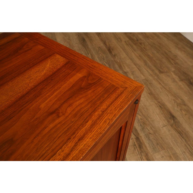 Lane Rhythm Mid Century Walnut Sideboard For Sale - Image 9 of 18