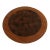 Danish Modern Round Teak Cutting Board For Sale