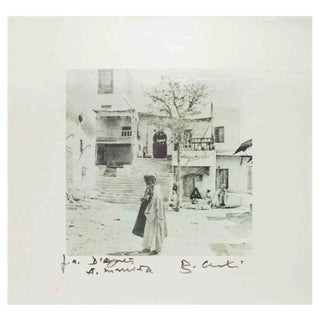 Bettino Craxi, Tunisian View, Photolithograph, 1990s For Sale