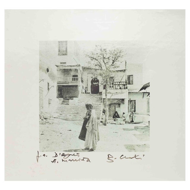 Bettino Craxi, Tunisian View, Photolithograph, 1990s For Sale