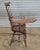 Brown Dr Dimes Windsor Style Desk Writing Arm High Back Chair Bench Made New Hampshire For Sale - Image 8 of 12