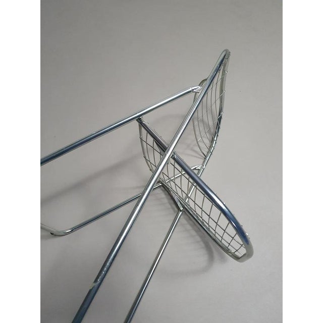 Metal Åland Folding Chairs by Niels Gammelgaard for Ikea, 1970s, Set of 2 For Sale - Image 11 of 14