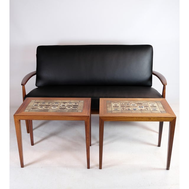 Model 118 2-Seater Sofa attributed to Grete Jalk, 1960 For Sale - Image 14 of 18