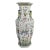 Vintage Chinese Floor Vase With Raised Precious Objects Details Famille Rose For Sale