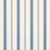 Sample - Schumacher Coco Stripe Wallcovering In Indigo For Sale In New York - Image 6 of 6
