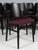 Hans Olsen Danish Armchair Model 107 Black Frame by Hans Olsen, 1960s, Set of 8 For Sale - Image 4 of 9