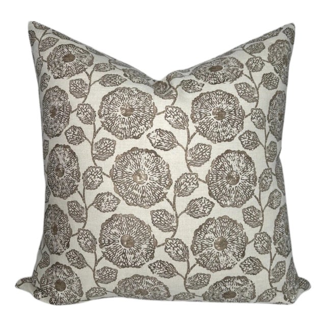 Freedia Floral Pillow Cover, 20x20 Pillow For Sale