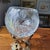 1950s Polish Crystal Rose Bowl With Brass Stand Art Nouveau Angels For Sale - Image 13 of 18