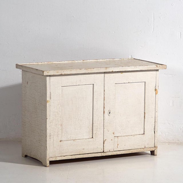 Small Antique White Buffet, 1900 For Sale - Image 16 of 16