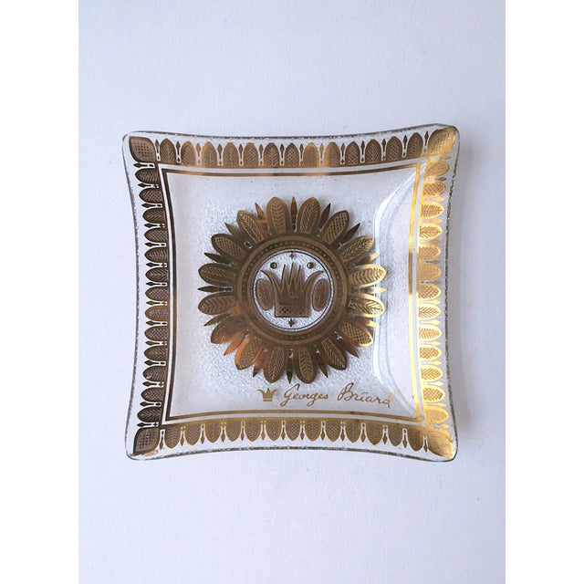Gold Midcentury Modern Jewelry Dish For Sale - Image 8 of 12