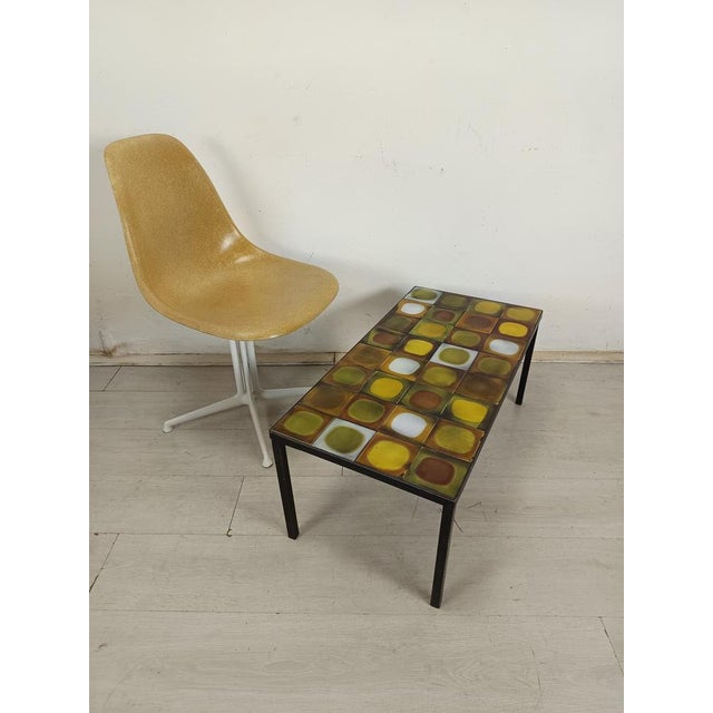 Brown Ceramic Planet Coffee Table by Roger Capron, 1970s For Sale - Image 8 of 18