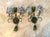 Dark Green Vintage Wall Sconces With Leopard Shades - a Pair For Sale - Image 8 of 12
