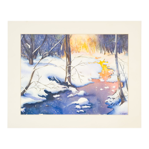 Winter Forest - Tomoko Parry, C. 1990s