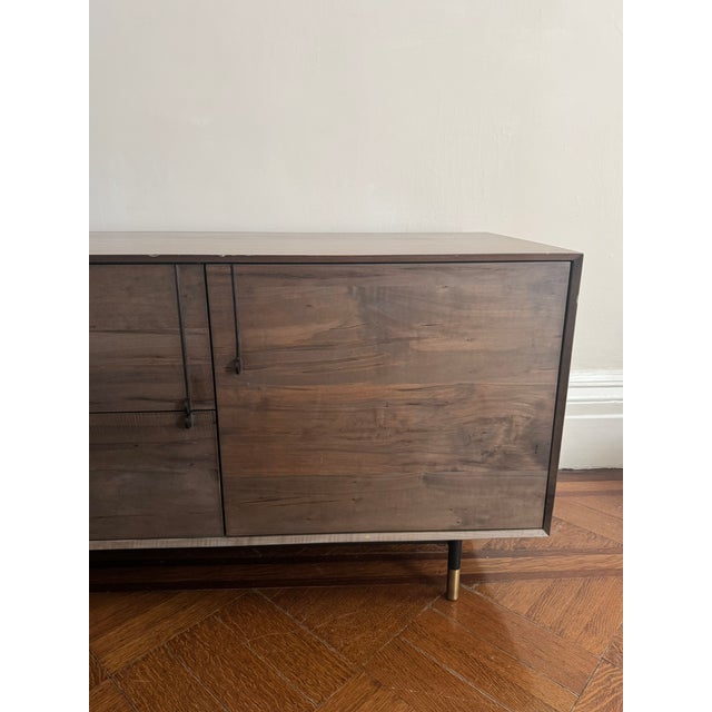 Pick-up in the West Village only! No shipping! BDDW Lake Credenza in oxidized maple, specifically designed by Tyler Hays....