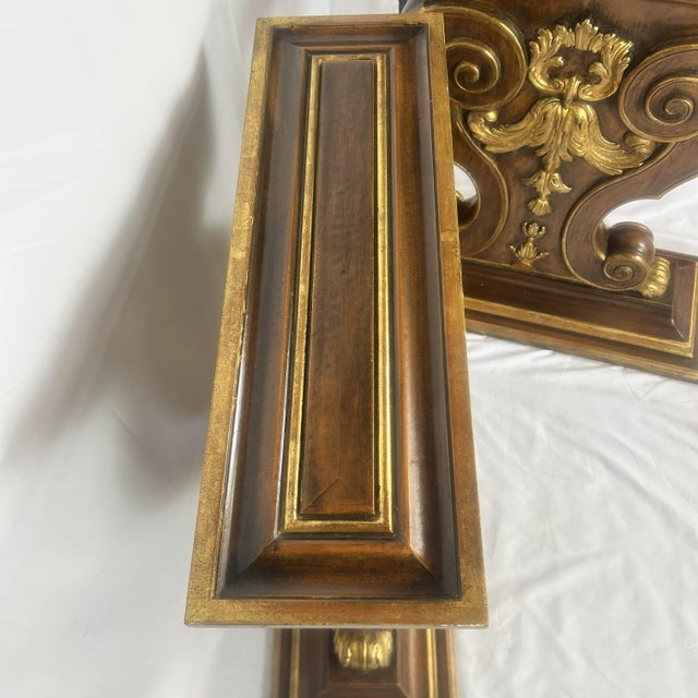 Italian 1960s Pair (2) of Ornate Wooden Table Bases Made in Italy For Sale - Image 3 of 9