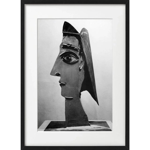 Black "Picasso's Sculptures" #2 Contemporary Black and White Gallery Wall of Photographs, Framed - Set of 15 For Sale - Image 8 of 11
