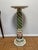 Hollywood Regency Italian Capodimonte Porcelain Pedestal With Figural Relief, 32.75” Tall For Sale - Image 3 of 12