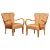 Set of Scandinavian Bentwood Armchairs Club Chairs in Elm, Sweden, 1950s For Sale - Image 12 of 12