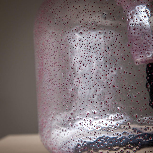 1960s Bubble Glass Table Lamp, VeArt, Venice, Italy 1960s For Sale - Image 5 of 8