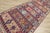 1970s Turkish Tribal Style Geometric Design Multicolor Hand Knotted Oushak Kilim Runner Rug For Sale - Image 9 of 13