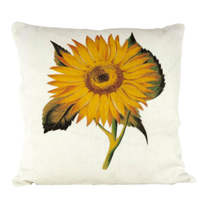 Sunflower Linen Pillow