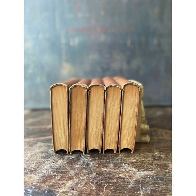 1890s Set of Five (5) Books Macaulay’s History of England For Sale - Image 10 of 10