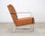 Ralph Lauren Modern Penthouse Chrome and Leather Lounge Chair For Sale In Sacramento - Image 6 of 18