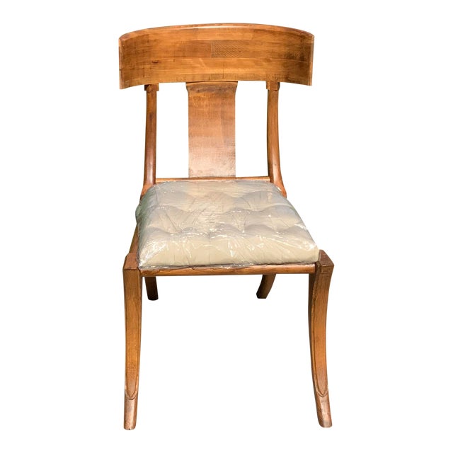 Mid Century Modern Klismos Dining Chair For Sale