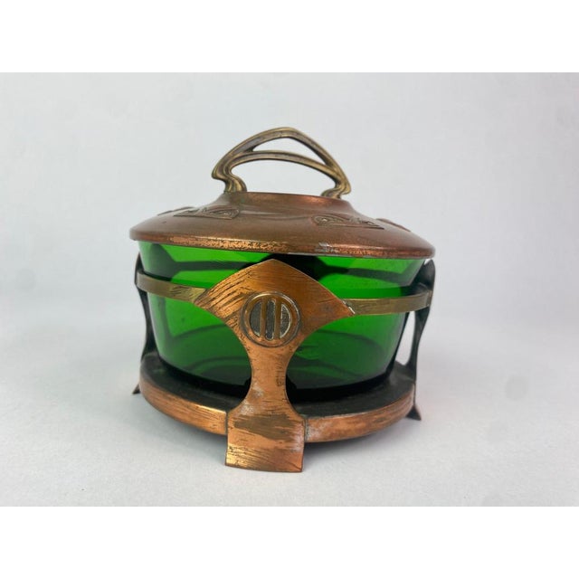 Jugendstil Butter Dish attributed to Joseph Maria Olbrich for WMF, 1890s For Sale - Image 6 of 9