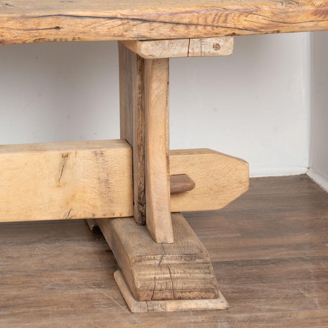 19th Century Long French Oak Dining Table For Sale - Image 15 of 16