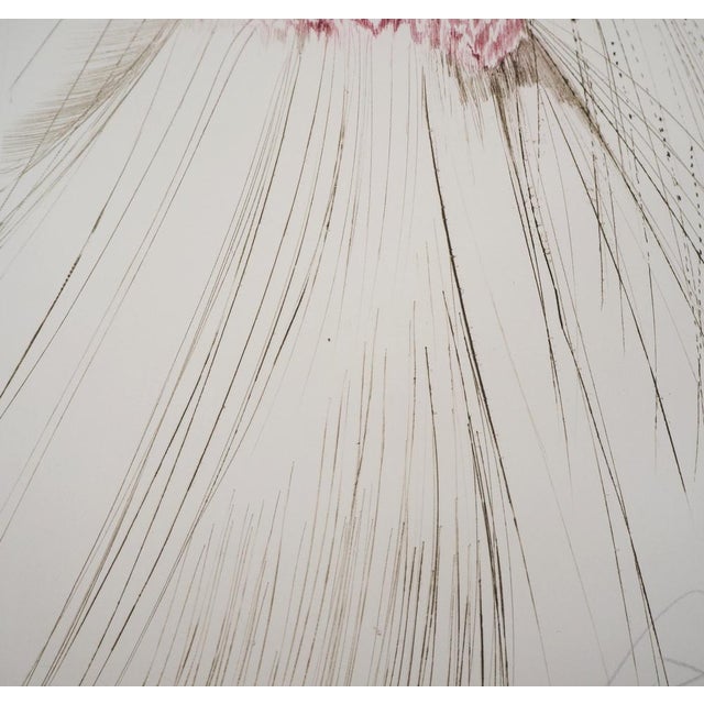 Salvador Dali, La Reine Avait Bliaut de Soie, 1970, Original Etching For Sale - Image 7 of 8