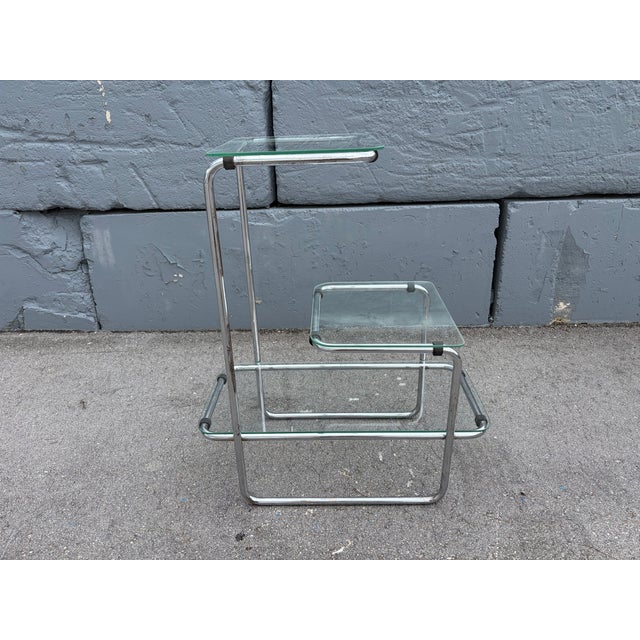 Original Bauhaus Model B 136 Table by Emile Guyot for Thonet, 1930s, Attributed For Sale In Miami - Image 6 of 11