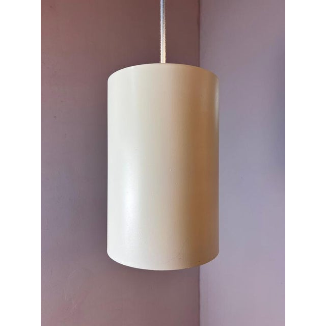 Cylinder Lamp in White by Fog & Mørup For Sale - Image 11 of 11