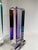 1990s Lucite Tower Sculpture by Shlomi Haziza - Signed For Sale - Image 9 of 11