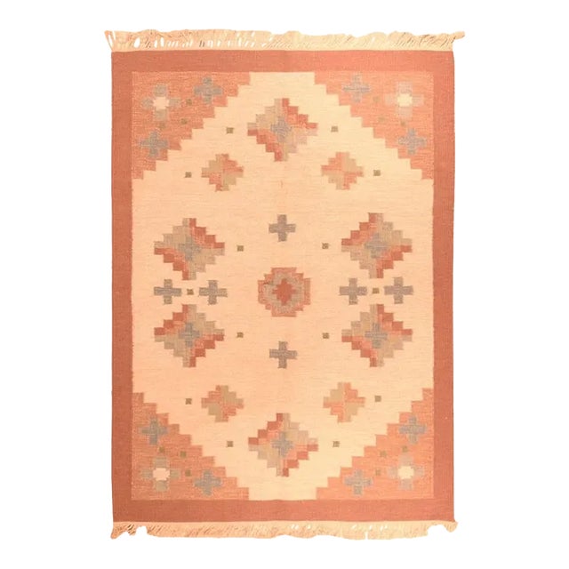 Indian Durie Rug 4'4'' X 6'5'' For Sale