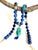 One-of-a-Kind Lapis Lazuli & Turquoise Statement Necklace | Vintage Turquoise Pendant | Artisan Bohemian Luxury Jewelry For Sale - Image 10 of 17