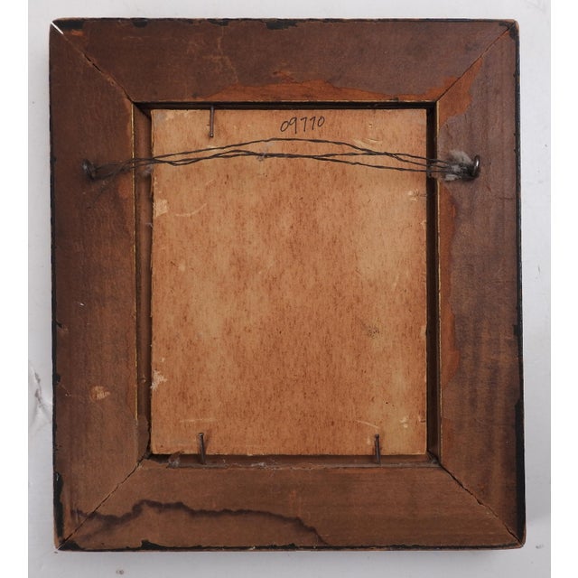 Small Early 20th Century Peter Lanz Hohnstedt Cityscape Painting For Sale - Image 4 of 4