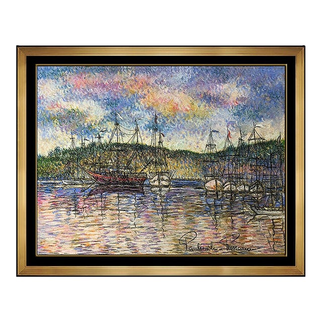 Early 20th Century Grand Clippers, Paul-Émile Pissarro For Sale