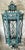 Exquisite Large Hand-Forged Iron Lantern – Verdigris Patina - 47” High X 24”Wide For Sale - Image 12 of 18
