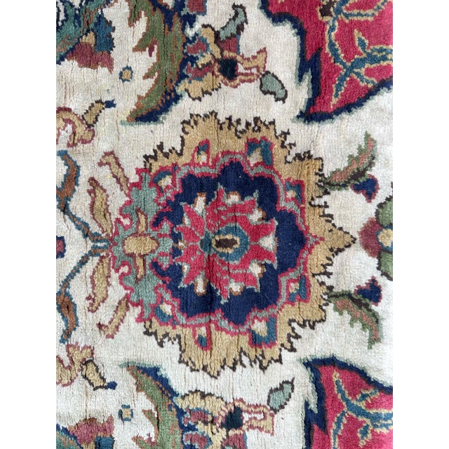 Vintage Turkish Kayseri Silk Rug, 1960s For Sale - Image 12 of 18