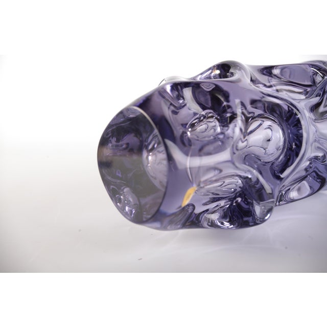 Czech Glass Vase by Jan Beranek for Skrdlovice, 1960s | Chairish