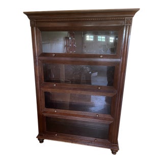 Ethan Allan Barrister Style Bookcase For Sale