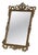 Mid-20th Century Italian Ornate Table Mirror in Patinated Silver-Plated Brass, 1940s For Sale