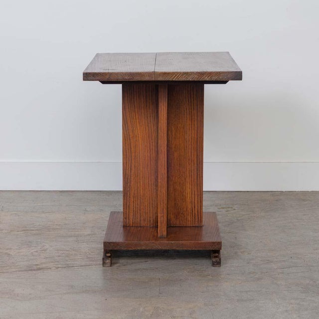 1940s 1940s French Art Deco Side Table For Sale - Image 5 of 11