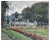 Oto Plader, Jardin Marco Polo, Oil on Cardboard, 1930s For Sale