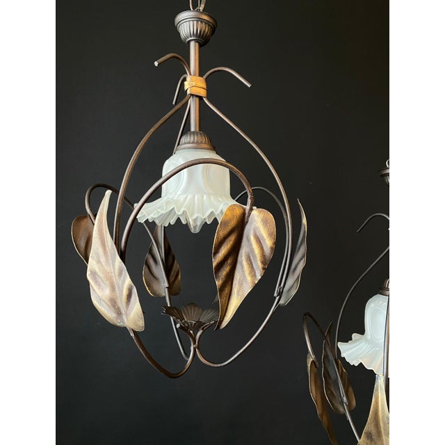 Vintage Chandeliers, 1960s, Set of 2 For Sale - Image 3 of 13