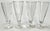 Vintage Football Stem Pilsners- Set of 4 For Sale - Image 6 of 6