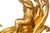 Antique Gilt Bronze Fireplace Fender With Chenets by Bouhon, Paris For Sale - Image 9 of 18