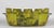 Each yellow with transfer decoration.