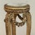 Bronze 19th Century French Louis XVI Giltwood Marble Top Pedestal For Sale - Image 8 of 17